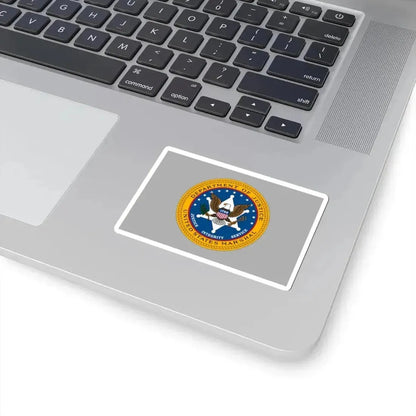Flag of the United States Marshals Service variant (United States) STICKER Vinyl Kiss-Cut Decal - The Sticker Space
