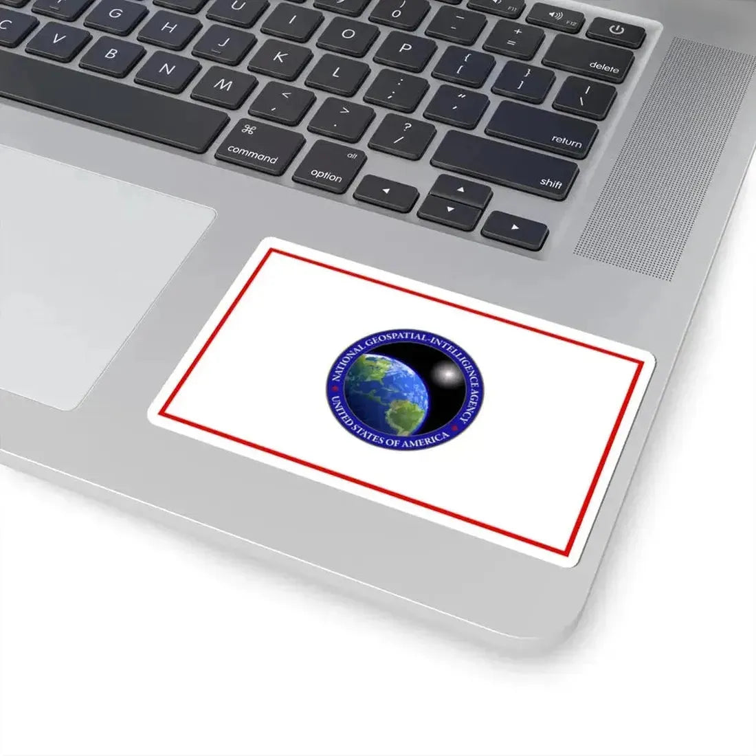 Flag of the United States National Geospatial-Intelligence Agency (United States) STICKER Vinyl Kiss-Cut Decal - The Sticker Space