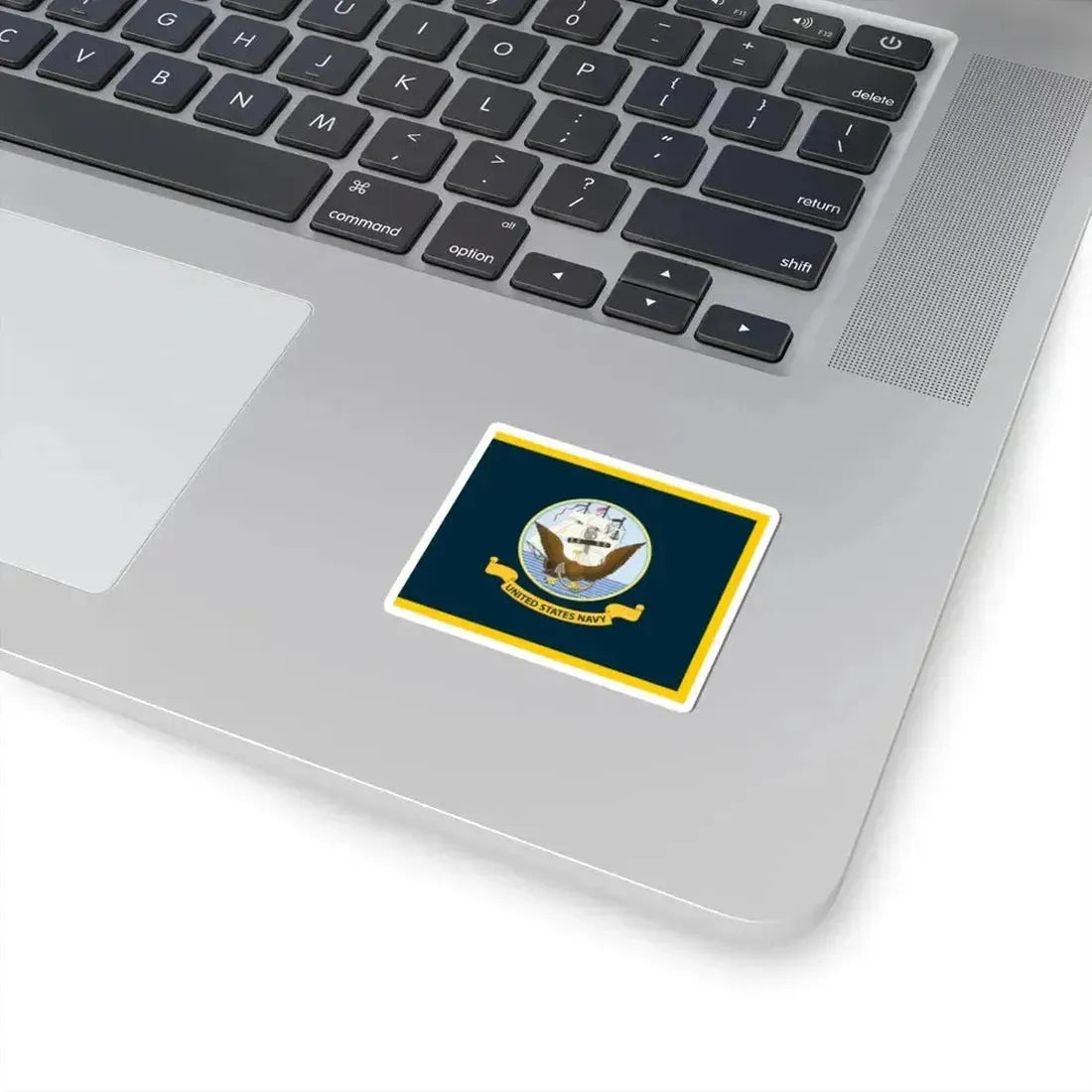 Flag of the United States Navy fringe (United States) STICKER Vinyl Kiss-Cut Decal - The Sticker Space