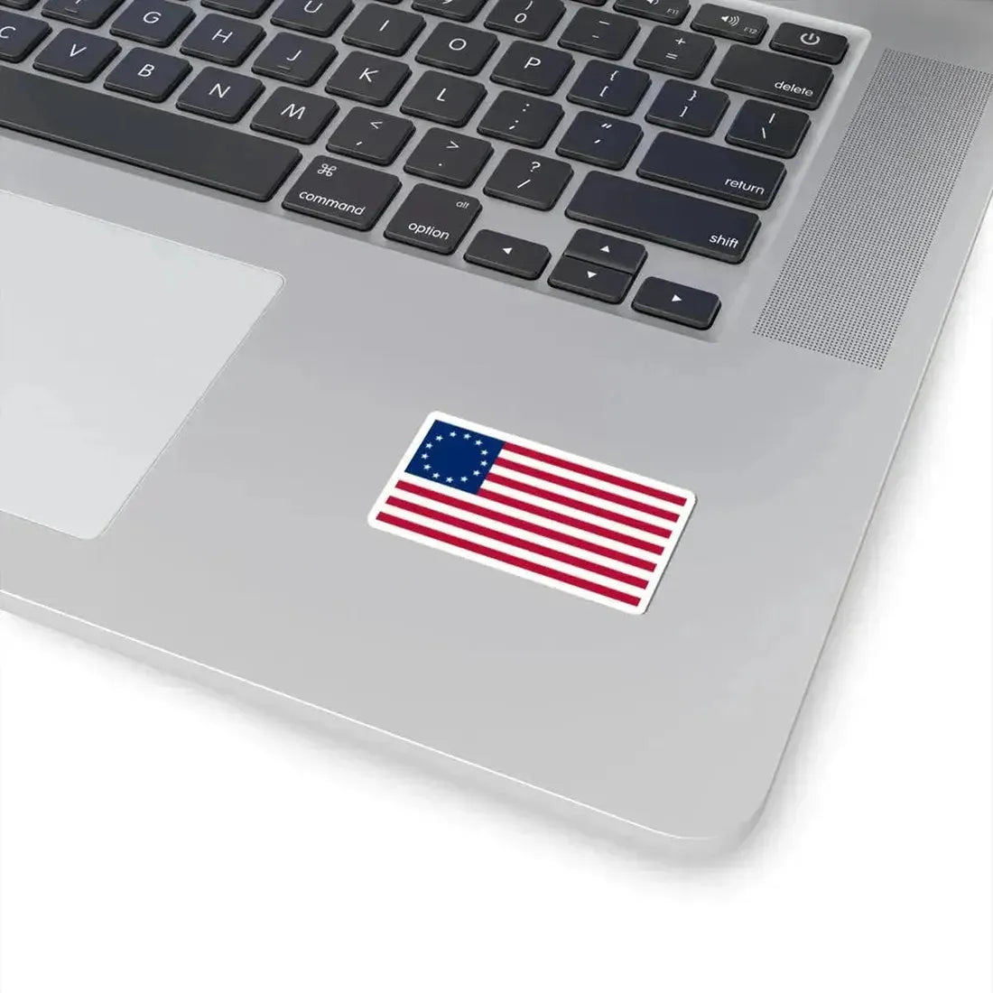 Flag of the United States of America 1777-1795 (United States) STICKER Vinyl Kiss-Cut Decal - The Sticker Space