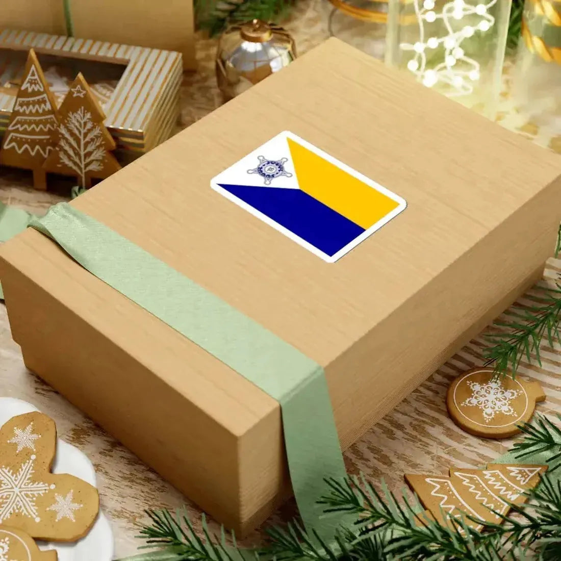 Flag of the United States Secret Service (United States) STICKER Vinyl Kiss-Cut Decal - The Sticker Space