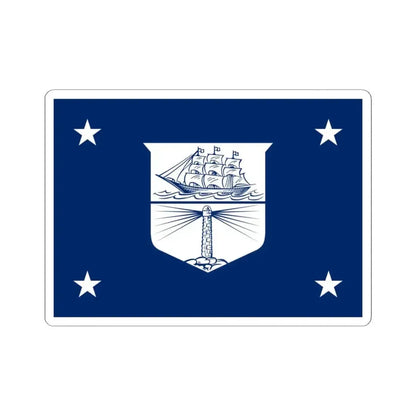 Flag of the United States Secretary of Commerce (United States) STICKER Vinyl Kiss-Cut Decal 3 Inch White - The Sticker Space