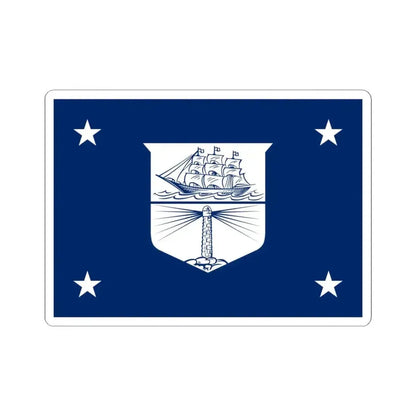 Flag of the United States Secretary of Commerce (United States) STICKER Vinyl Kiss-Cut Decal 4 Inch White - The Sticker Space