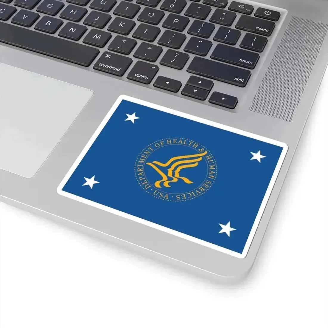 Flag of the United States Secretary of Health and Human Services (United States) STICKER Vinyl Kiss-Cut Decal - The Sticker Space