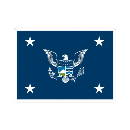 Flag of the United States Secretary of Homeland Security (United States) STICKER Vinyl Kiss-Cut Decal 2 Inch White - The Sticker Space
