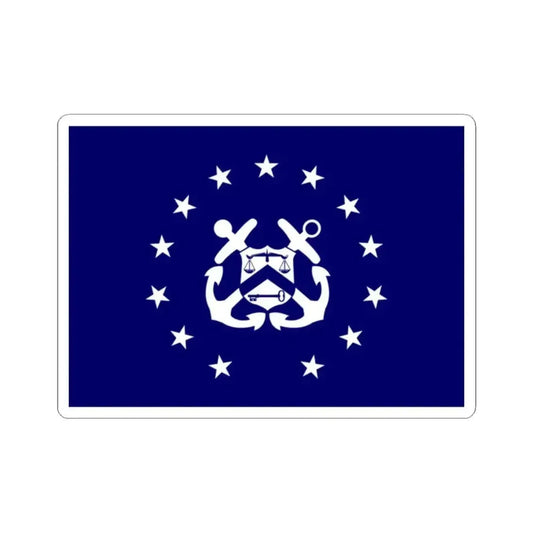 Flag of the United States Secretary of the Treasury (United States) STICKER Vinyl Kiss-Cut Decal 2 Inch White - The Sticker Space