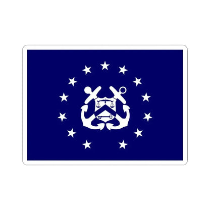 Flag of the United States Secretary of the Treasury (United States) STICKER Vinyl Kiss-Cut Decal 3 Inch White - The Sticker Space