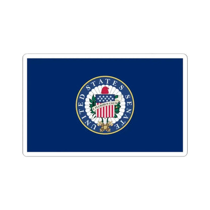 Flag of the United States Senate (United States) STICKER Vinyl Kiss-Cut Decal 2 Inch White - The Sticker Space