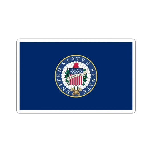 Flag of the United States Senate (United States) STICKER Vinyl Kiss-Cut Decal 2 Inch White - The Sticker Space