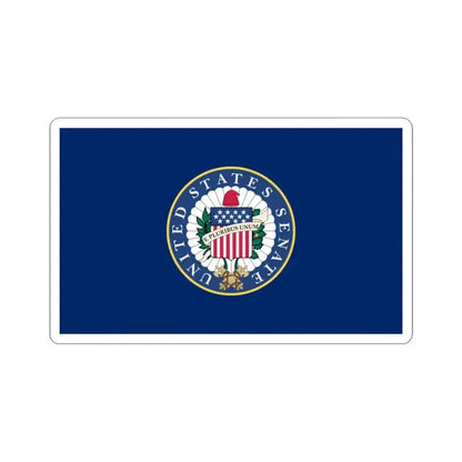 Flag of the United States Senate (United States) STICKER Vinyl Kiss-Cut Decal 3 Inch White - The Sticker Space