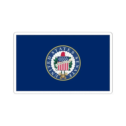 Flag of the United States Senate (United States) STICKER Vinyl Kiss-Cut Decal 6 Inch White - The Sticker Space