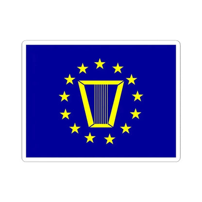 Flag of the United States Senior Executive Service (United States) STICKER Vinyl Kiss-Cut Decal 2 Inch White - The Sticker Space