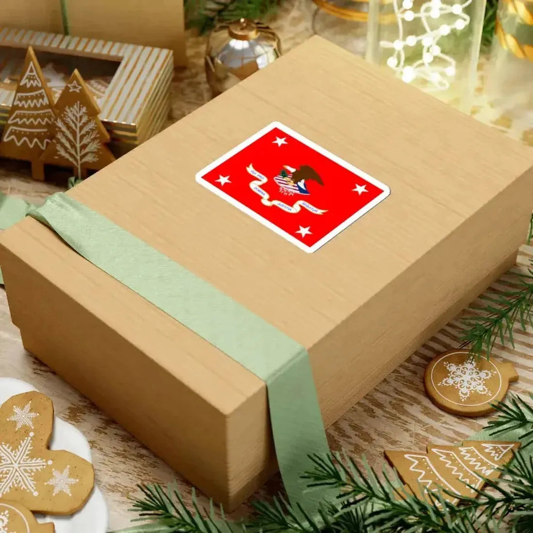 Flag of the United States Solicitor General (United States) STICKER Vinyl Kiss-Cut Decal - The Sticker Space