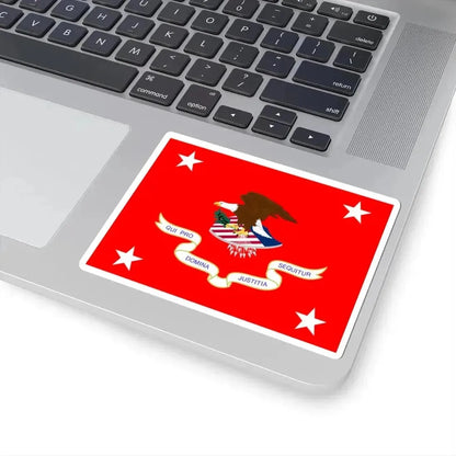 Flag of the United States Solicitor General (United States) STICKER Vinyl Kiss-Cut Decal - The Sticker Space