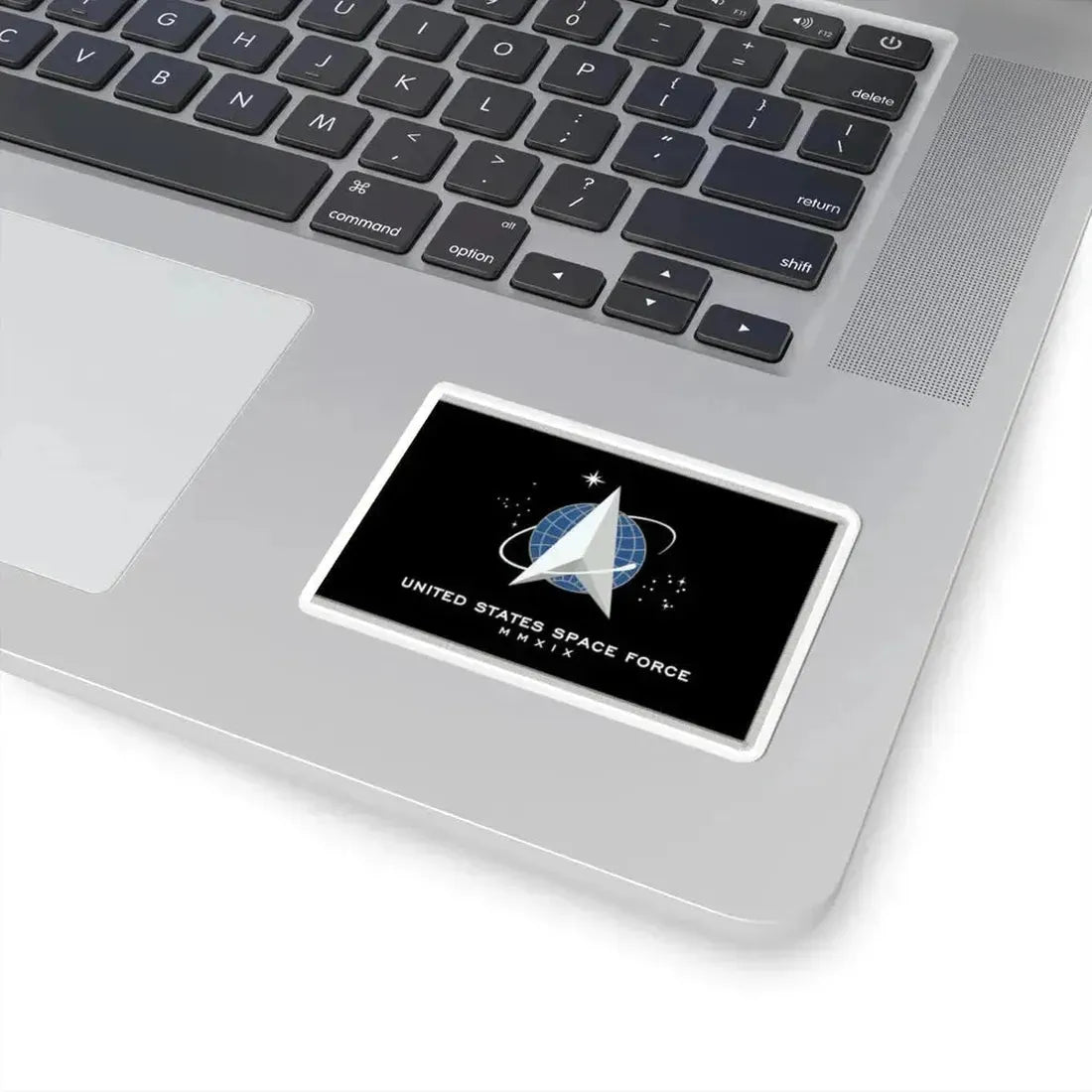 Flag of the United States Space Force fringed (United States) STICKER Vinyl Kiss-Cut Decal - The Sticker Space