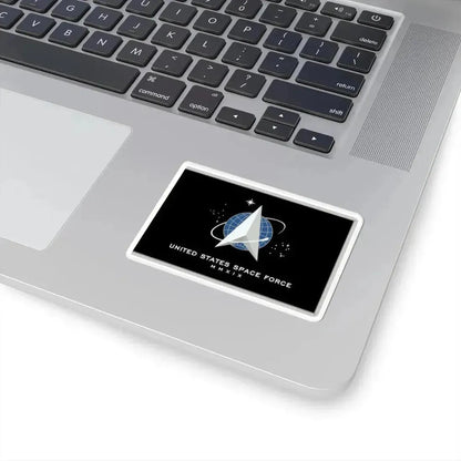Flag of the United States Space Force fringed (United States) STICKER Vinyl Kiss-Cut Decal - The Sticker Space