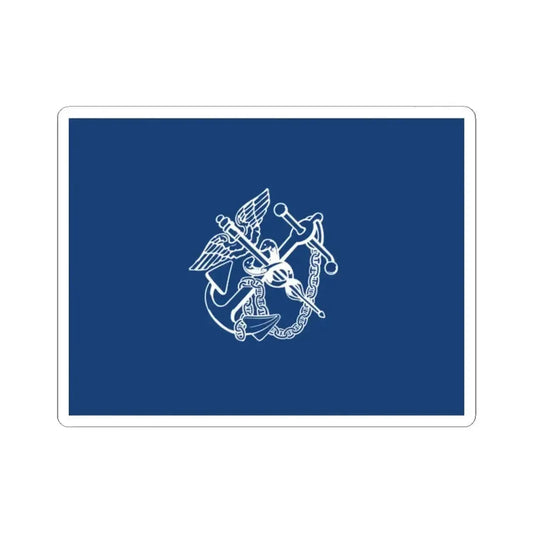 Flag of the United States Surgeon General (United States) STICKER Vinyl Kiss-Cut Decal 2 Inch White - The Sticker Space