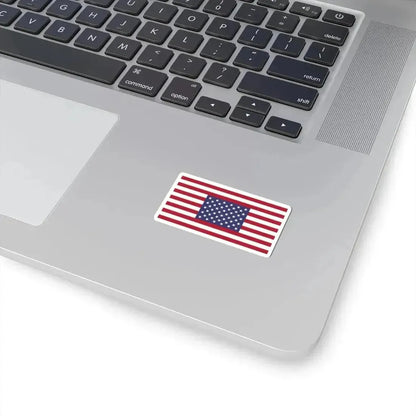 Flag of the United States symmetrical (United States) STICKER Vinyl Kiss-Cut Decal - The Sticker Space