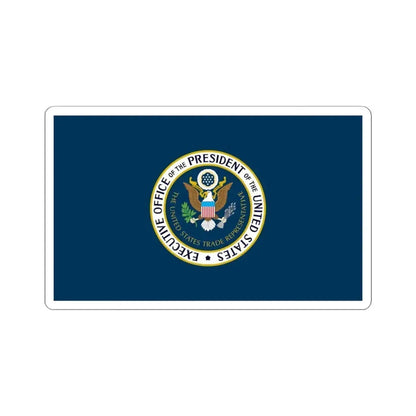 Flag of the United States Trade Representative (United States) STICKER Vinyl Kiss-Cut Decal 4 Inch White - The Sticker Space