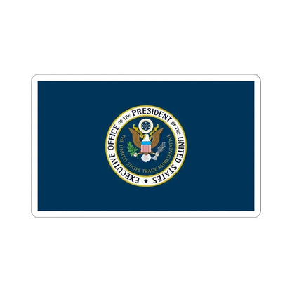 Flag of the United States Trade Representative (United States) STICKER Vinyl Kiss-Cut Decal 6 Inch White - The Sticker Space