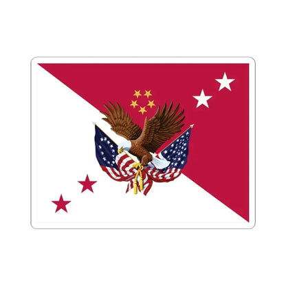 Flag of the United States Under Secretary of Veterans Affairs (United States) STICKER Vinyl Kiss-Cut Decal 4 Inch White - The Sticker Space