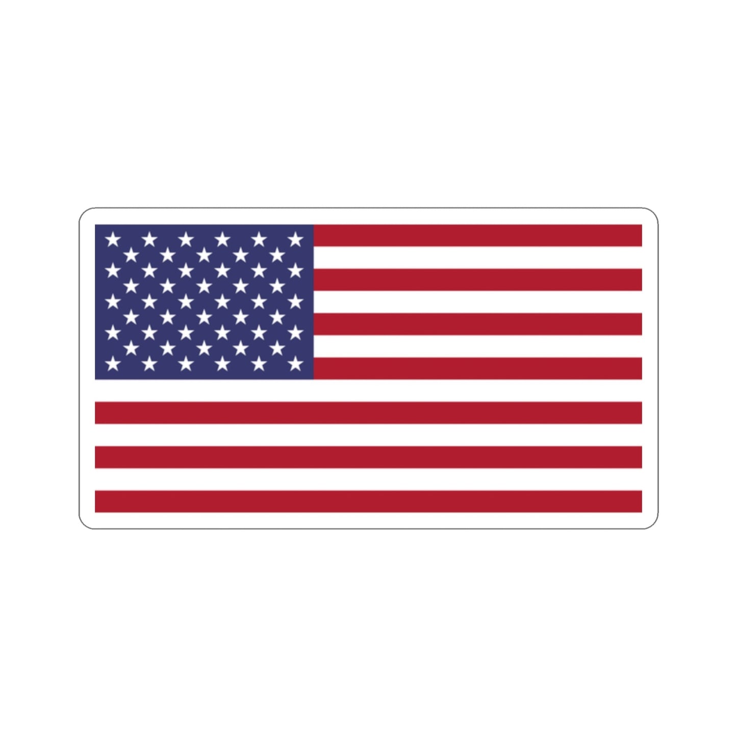 Flag of the United States USA STICKER Vinyl Die-Cut Decal-2 Inch-The Sticker Space