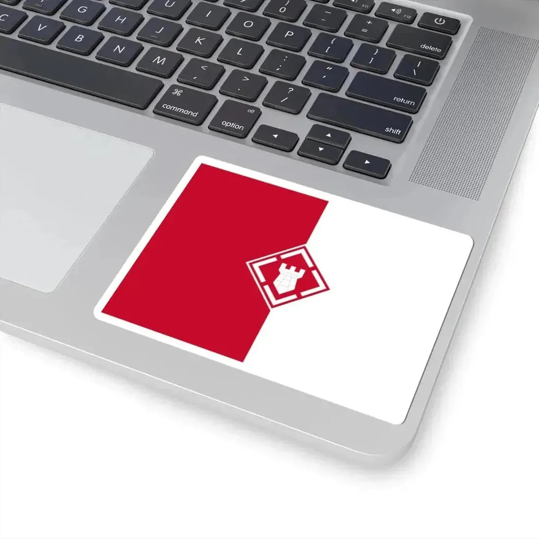 Flag of the U.S. Army 20th Engineer Brigade (United States) STICKER Vinyl Kiss-Cut Decal - The Sticker Space