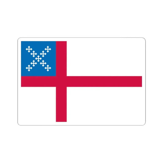 Flag of the US Episcopal Church (United States) STICKER Vinyl Kiss-Cut Decal 2 Inch White - The Sticker Space