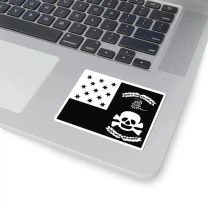 Flag of The Veteran Exempts of Battle of Plattsburgh (United States) STICKER Vinyl Kiss-Cut Decal - The Sticker Space