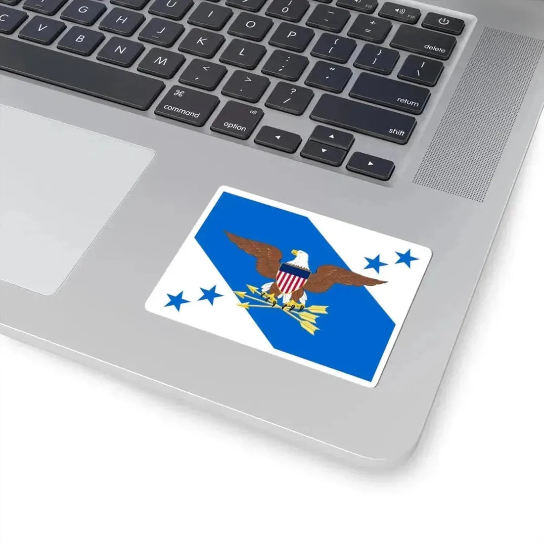 Flag of the Vice Chairman of the Joint Chiefs of Staff (United States) STICKER Vinyl Kiss-Cut Decal - The Sticker Space