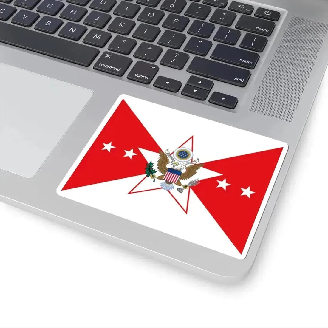 Flag of the Vice Chief of Staff of the United States Army (United States) STICKER Vinyl Kiss-Cut Decal - The Sticker Space