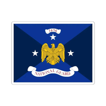 Flag of the Vice Chief of the National Guard Bureau (United States) STICKER Vinyl Kiss-Cut Decal 6 Inch White - The Sticker Space