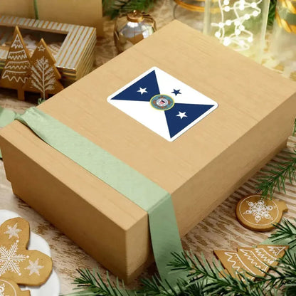 Flag of the Vice Commandant of the United States Coast Guard (United States) STICKER Vinyl Kiss-Cut Decal - The Sticker Space