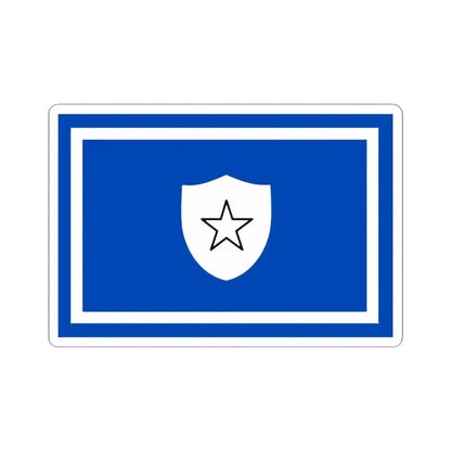 Flag of the Vice Minister Chief of General Staff of Cuba (Cuba) STICKER Vinyl Kiss-Cut Decal 4 Inch White - The Sticker Space