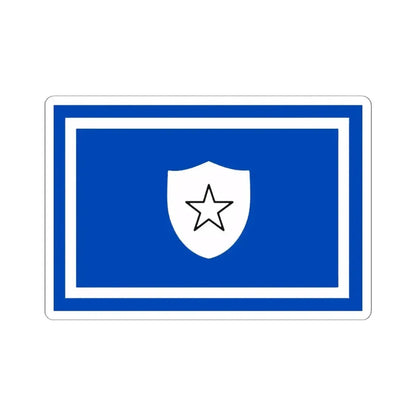 Flag of the Vice Minister Chief of General Staff of Cuba (Cuba) STICKER Vinyl Kiss-Cut Decal 6 Inch White - The Sticker Space