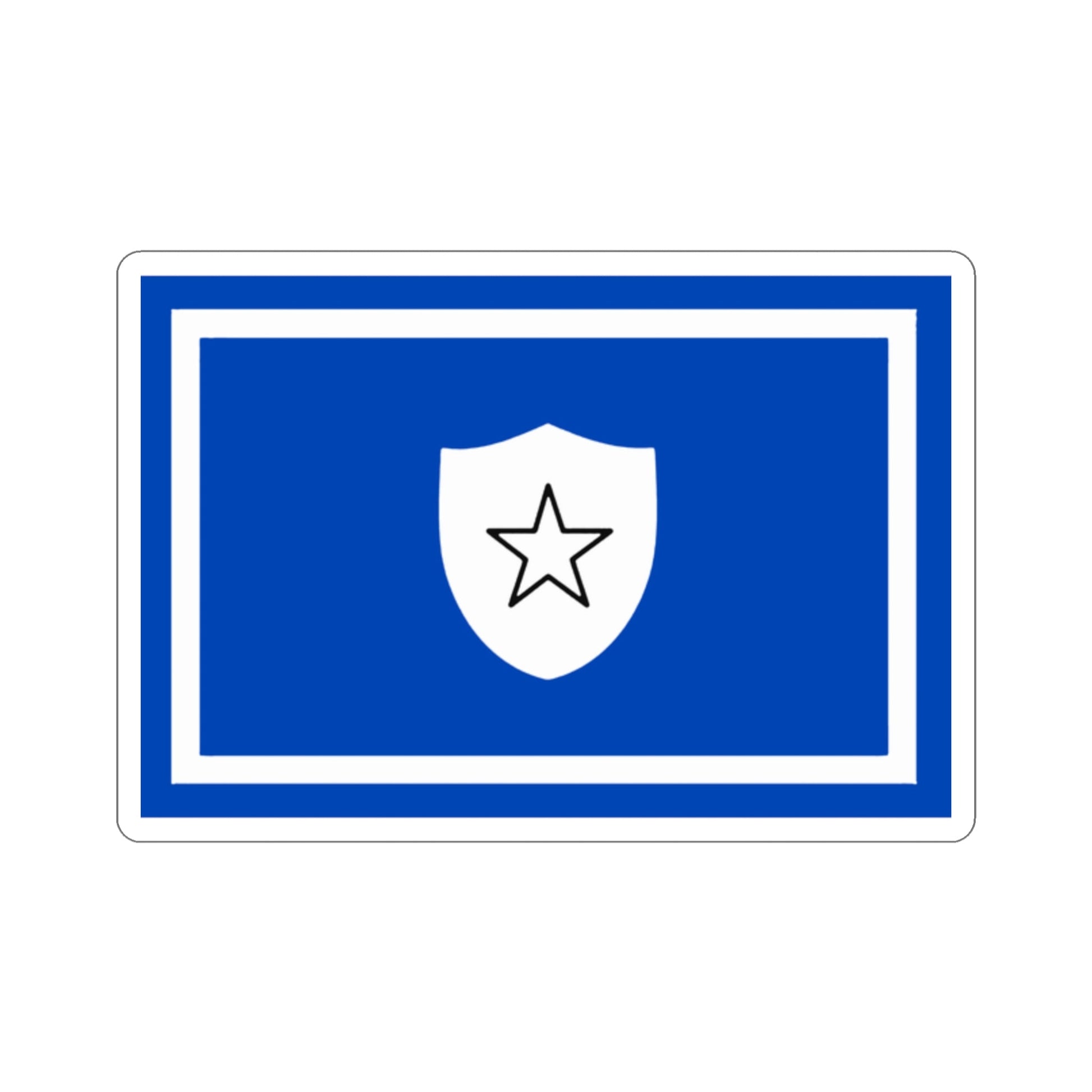 Flag of the Vice Minister, Chief of General Staff of Cuba STICKER Vinyl Die-Cut Decal-2 Inch-The Sticker Space