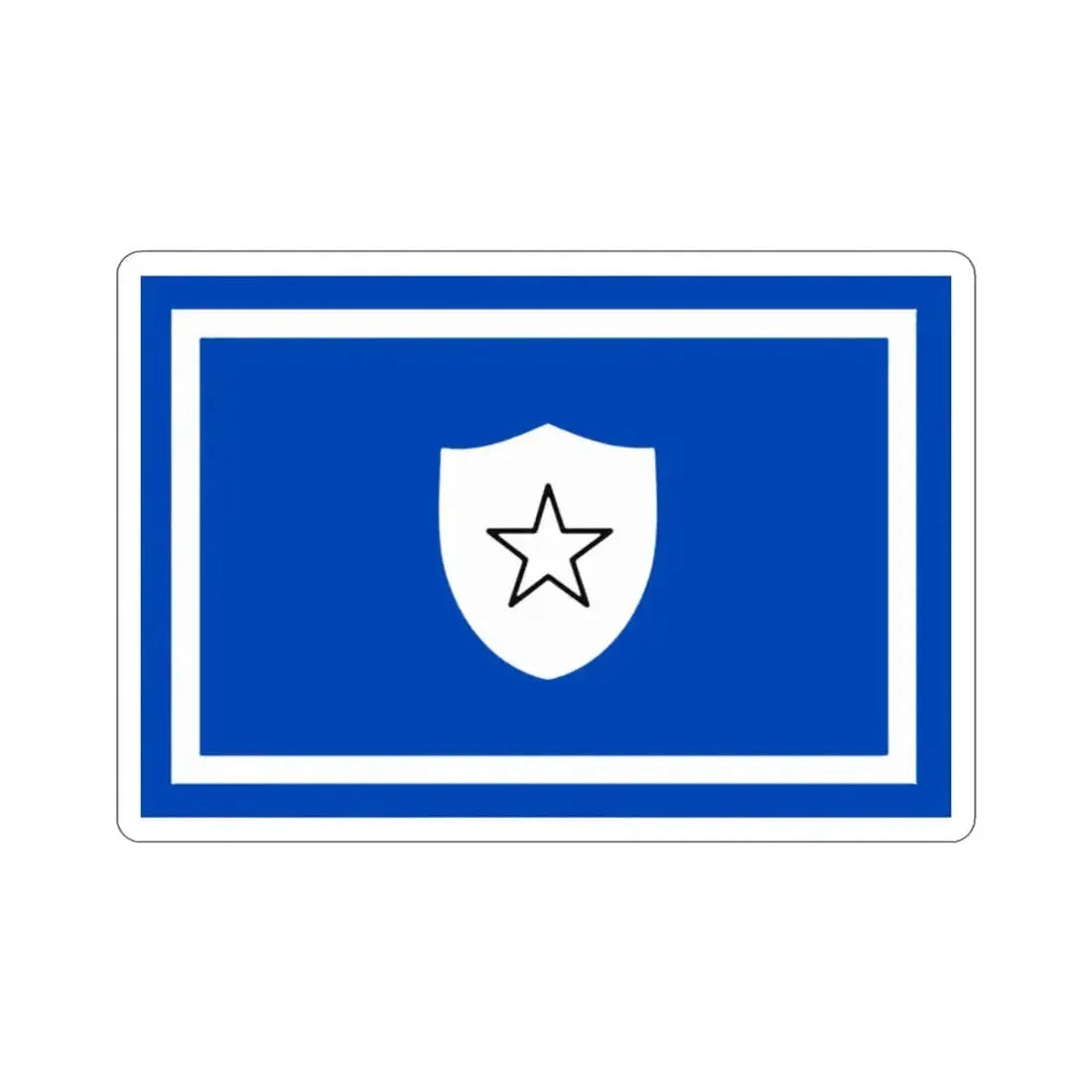 Flag of the Vice Minister, Chief of General Staff of Cuba STICKER Vinyl Die-Cut Decal - The Sticker Space