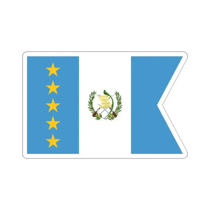 Flag of the Vice-President of Guatemala STICKER Vinyl Die-Cut Decal 3 Inch - The Sticker Space