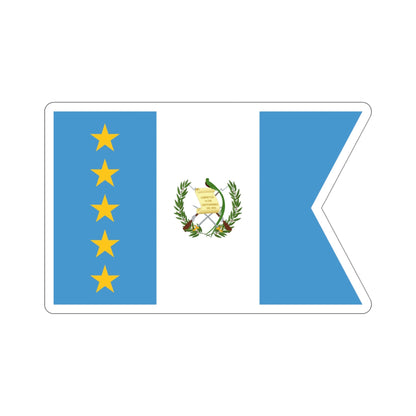 Flag of the Vice-President of Guatemala STICKER Vinyl Die-Cut Decal-4 Inch-The Sticker Space