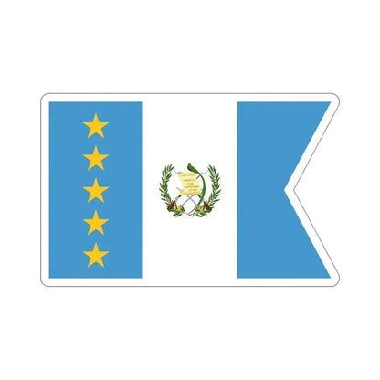 Flag of the Vice-President of Guatemala STICKER Vinyl Die-Cut Decal 5 Inch - The Sticker Space