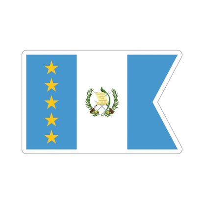 Flag of the Vice-President of Guatemala STICKER Vinyl Die-Cut Decal-6 Inch-The Sticker Space