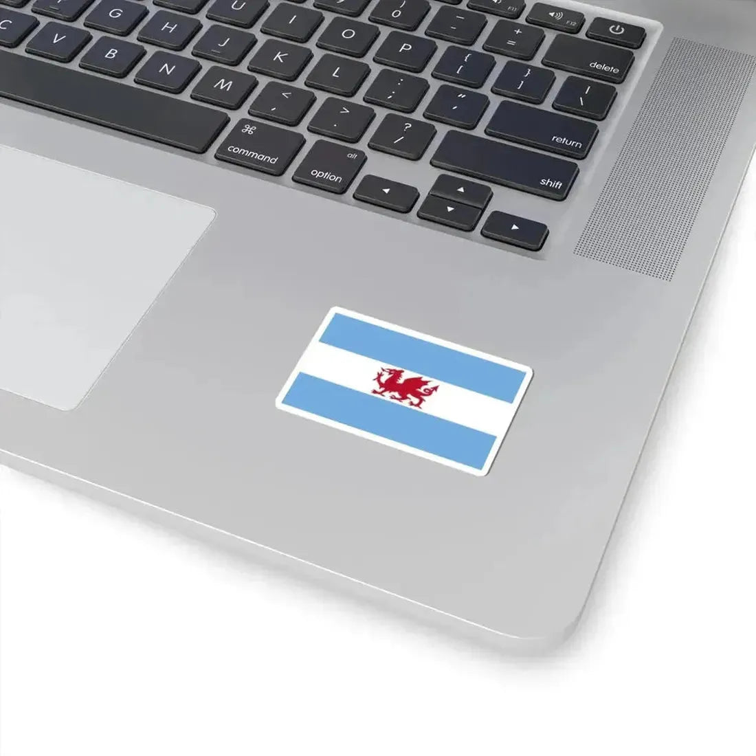 Flag of the Welsh colony in Patagonia (Argentina) STICKER Vinyl Kiss-Cut Decal - The Sticker Space