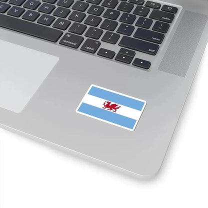 Flag of the Welsh colony in Patagonia (Argentina) STICKER Vinyl Kiss-Cut Decal - The Sticker Space