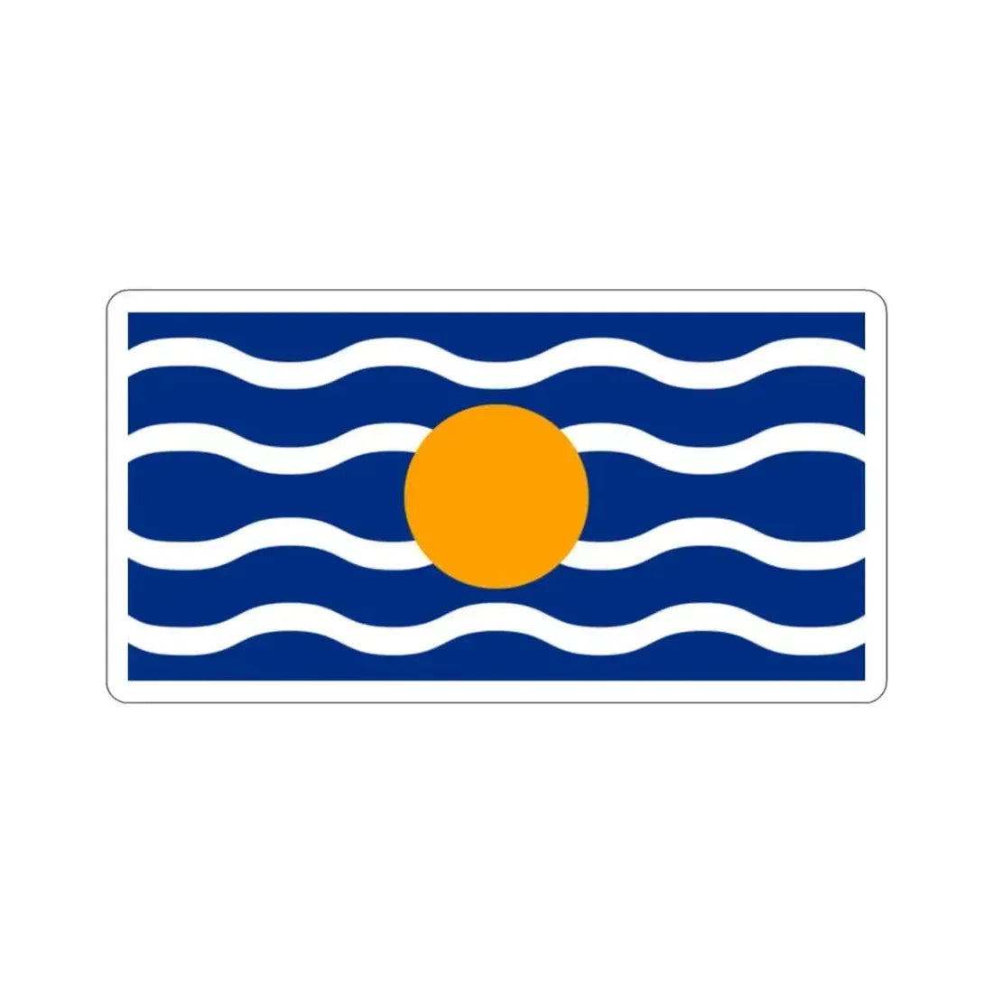 Flag of the West Indies Federation (1958–1962) STICKER Vinyl Die-Cut Decal 2 Inch - The Sticker Space