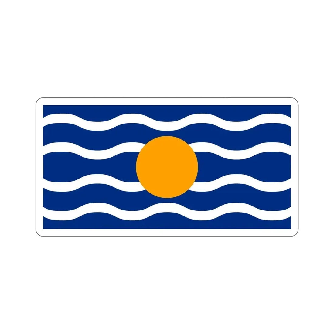 Flag of the West Indies Federation (1958–1962) STICKER Vinyl Die-Cut Decal 5 Inch - The Sticker Space