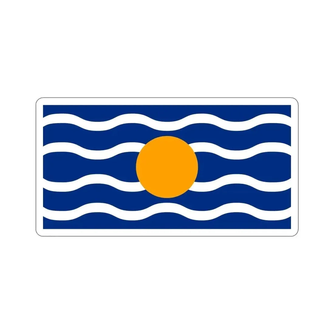 Flag of the West Indies Federation (1958–1962) STICKER Vinyl Die-Cut Decal - The Sticker Space