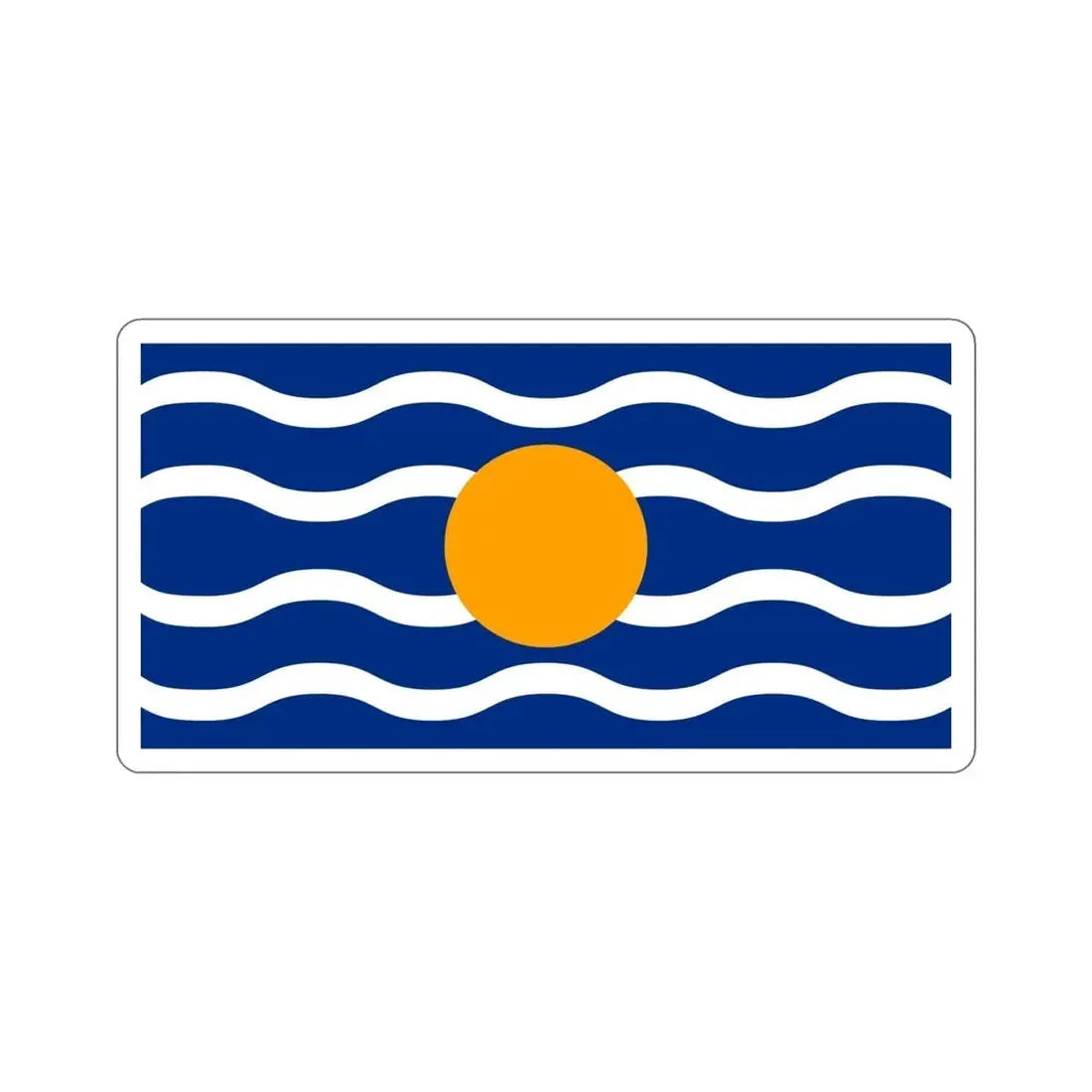 Flag of the West Indies Federation (1958–1962) STICKER Vinyl Die-Cut Decal - The Sticker Space