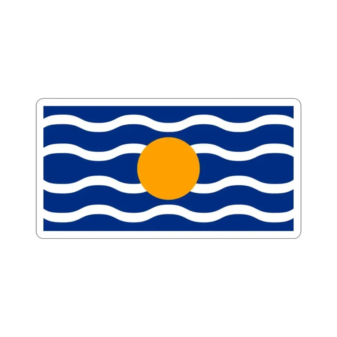 Flag of the West Indies Federation (1958–1962) STICKER Vinyl Die-Cut Decal - The Sticker Space