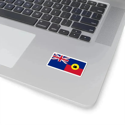 Flag of the Western Australia Fire and Rescue Service (Australia) STICKER Vinyl Kiss-Cut Decal - The Sticker Space
