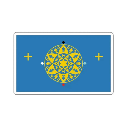 Flag of the Yavapai-Prescott Tribe STICKER Vinyl Die-Cut Decal 2 Inch - The Sticker Space